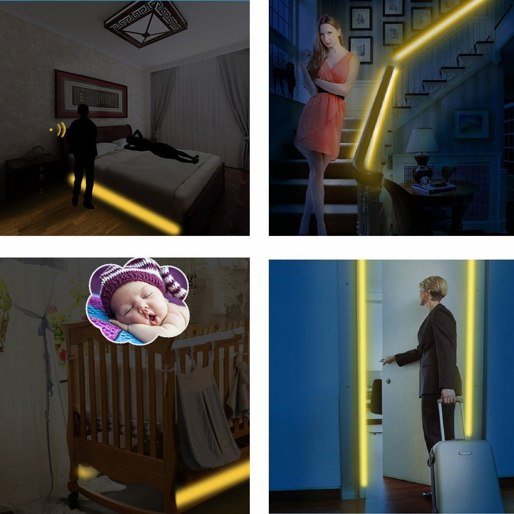 Motion Activated Bed Lights - OddGifts.com