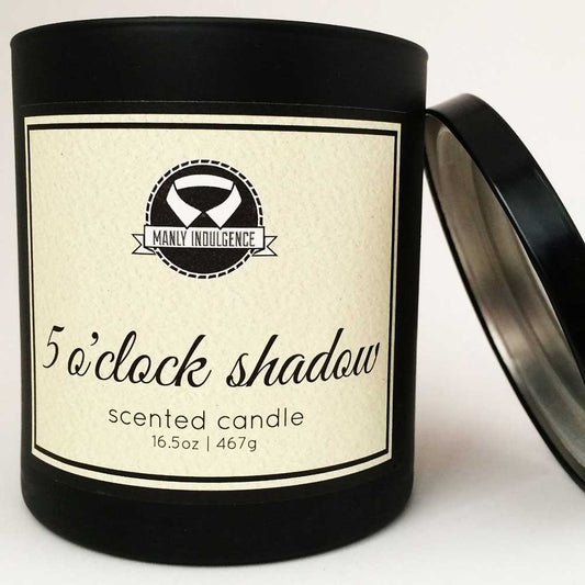 5 O'Clock Shadow Candle - OddGifts.com