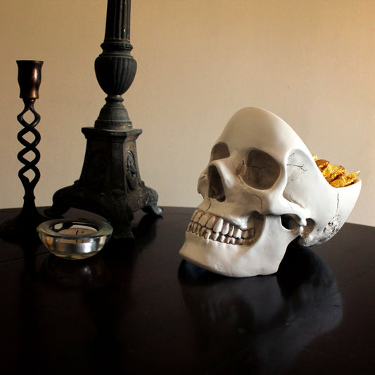 Skull Desk Organizer - OddGifts.com