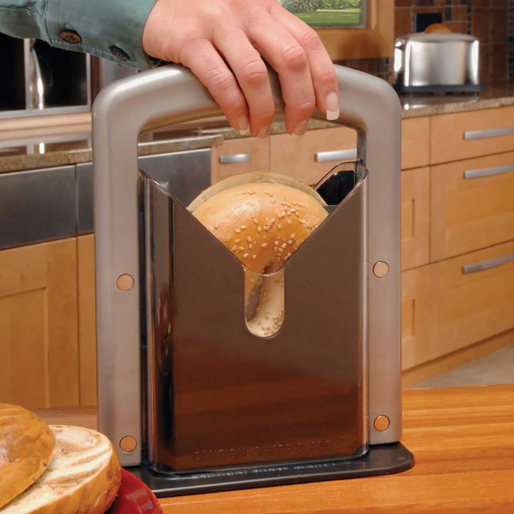 Bagel Slicer - OddGifts.com