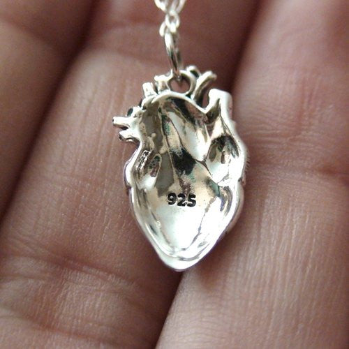 Anatomical Heart Necklace - OddGifts.com