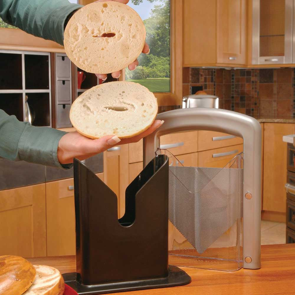 Bagel Slicer - OddGifts.com