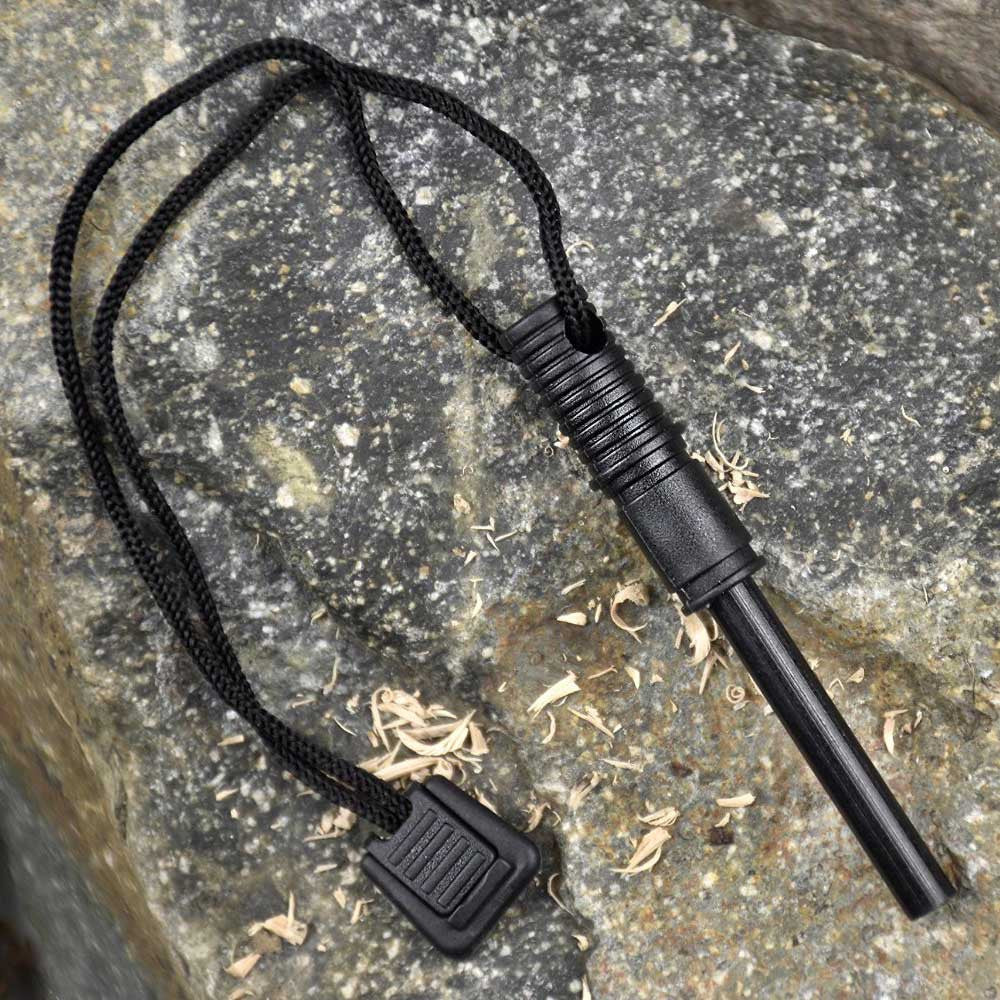 Tactical Knife With Fire Starter - OddGifts.com