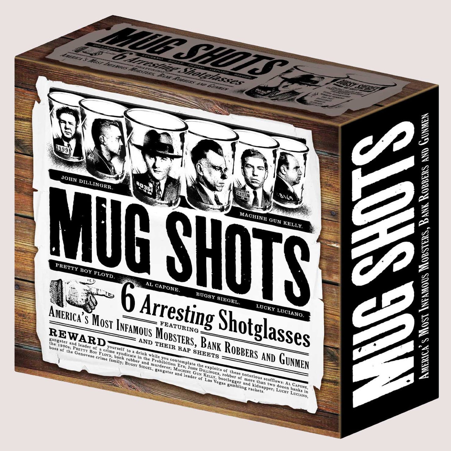 Mug Shot Glass Set - OddGifts.com