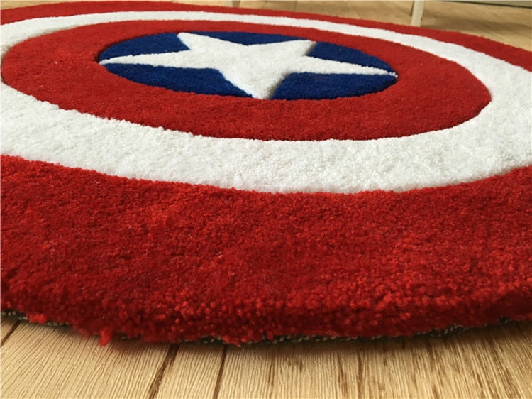 Avengers Captain America Rug - oddgifts.com