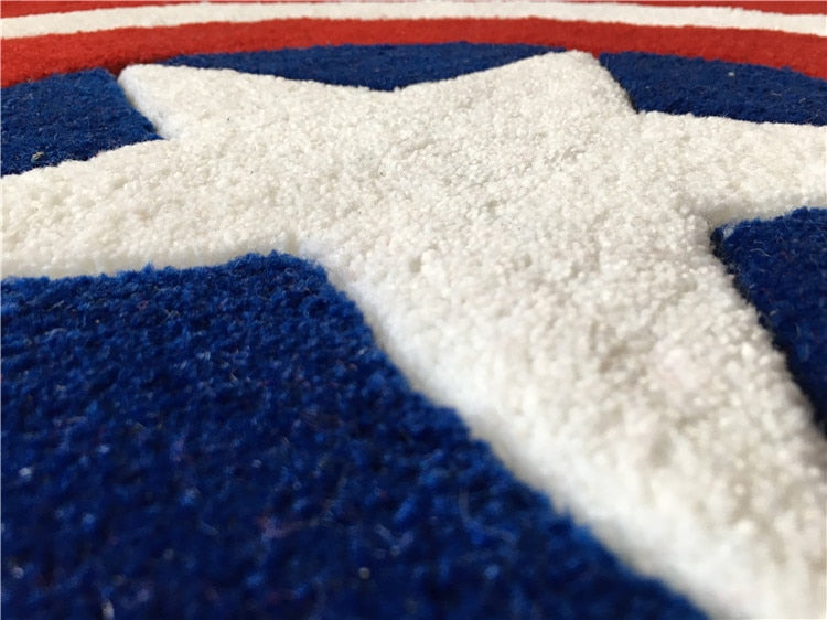 Avengers Captain America Rug - oddgifts.com