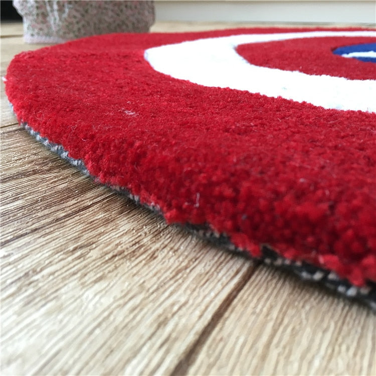 Avengers Captain America Rug - oddgifts.com