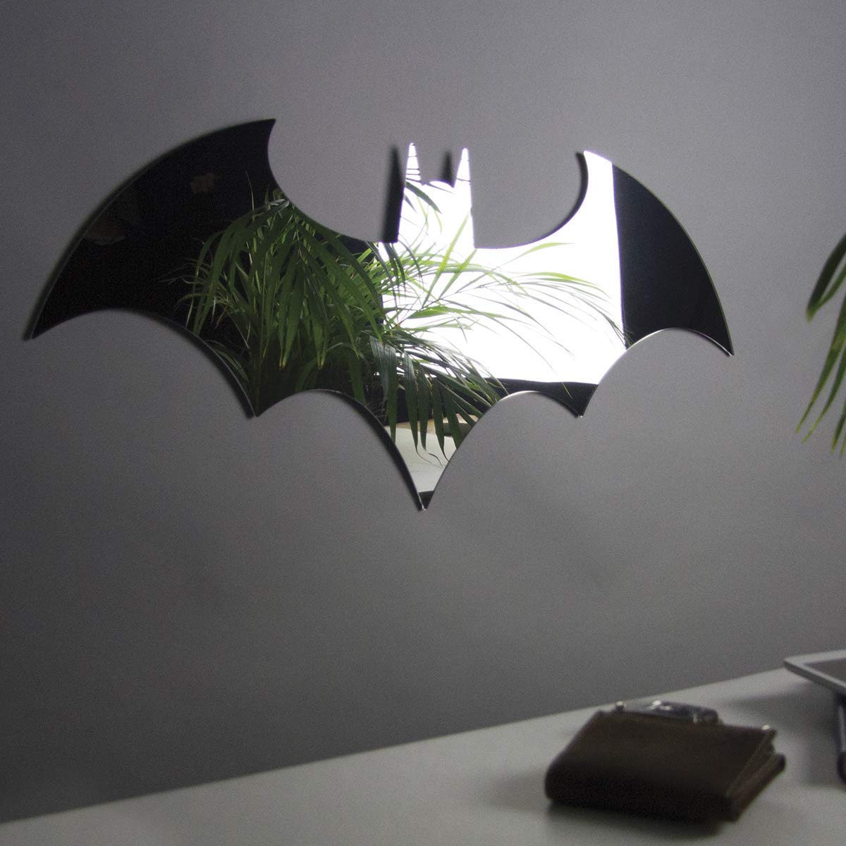 Batman Logo Mirror - oddgifts.com