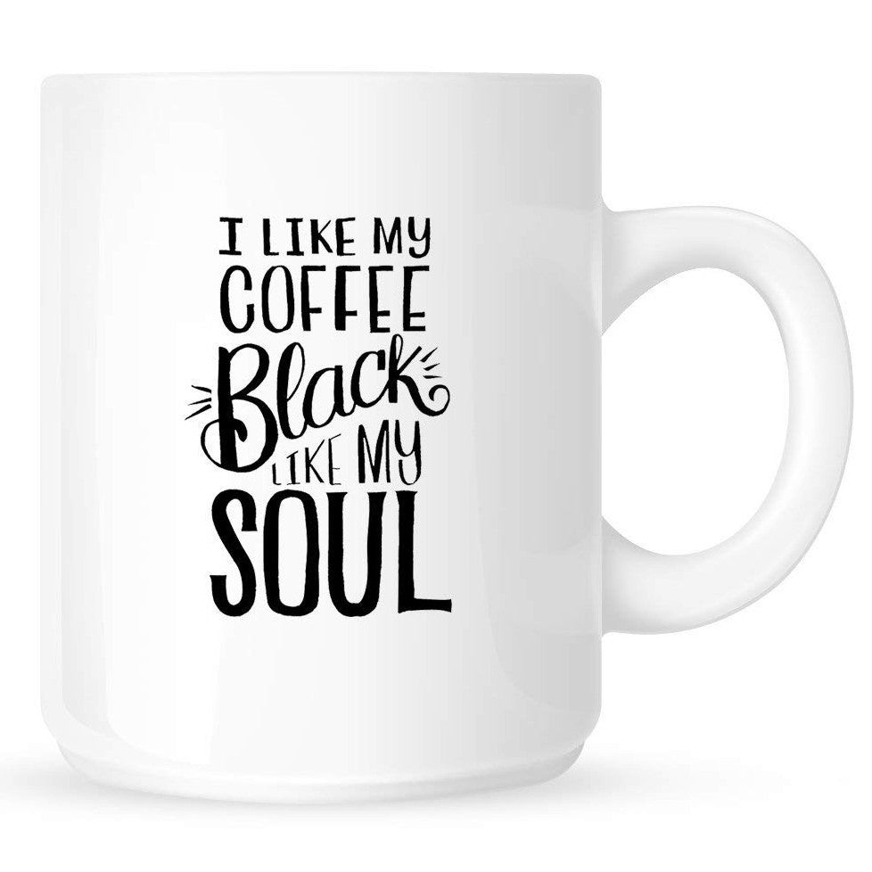 Black Soul Coffee Mug - oddgifts.com