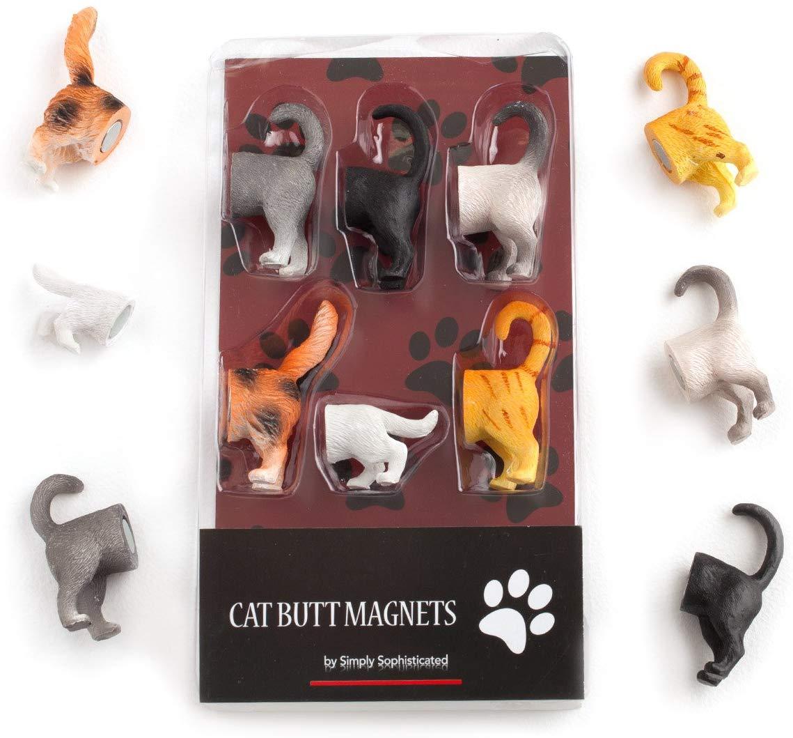 Cat Butt Magnets - oddgifts.com