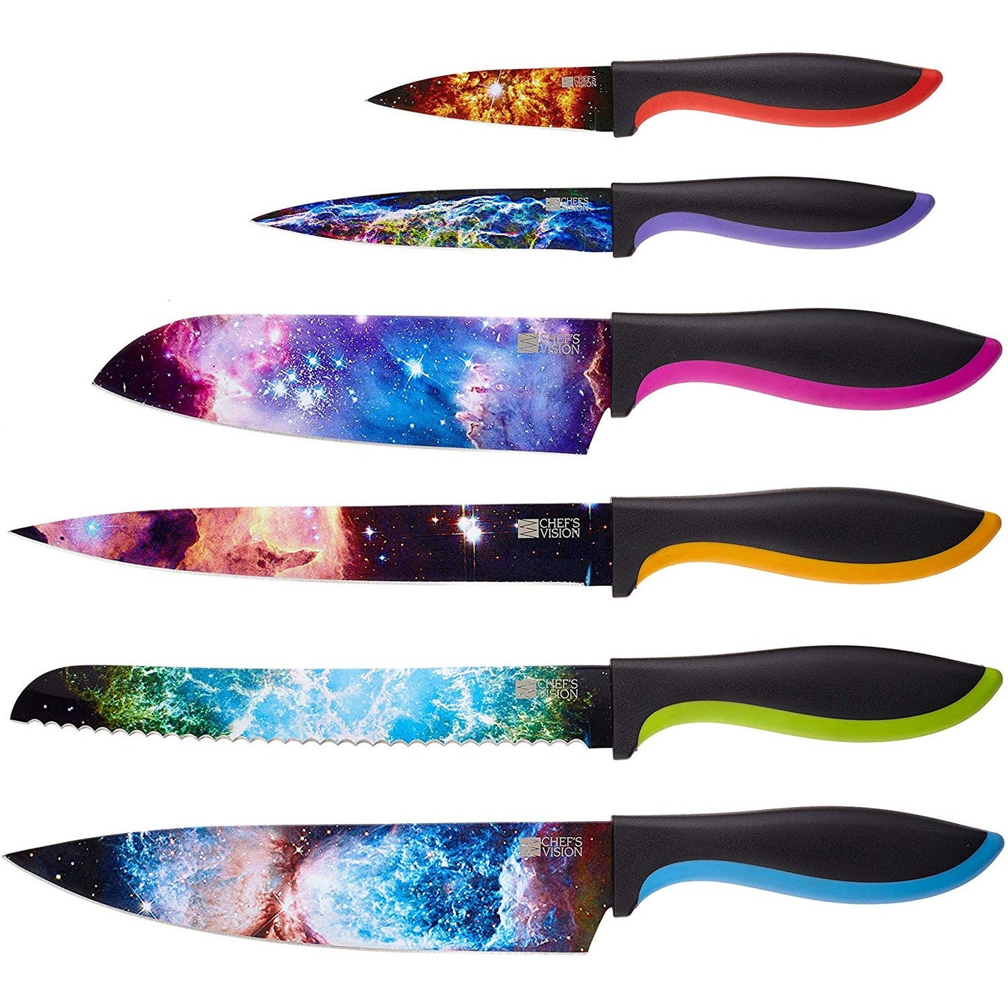 Cosmos Galaxy Kitchen Knife Set - oddgifts.com
