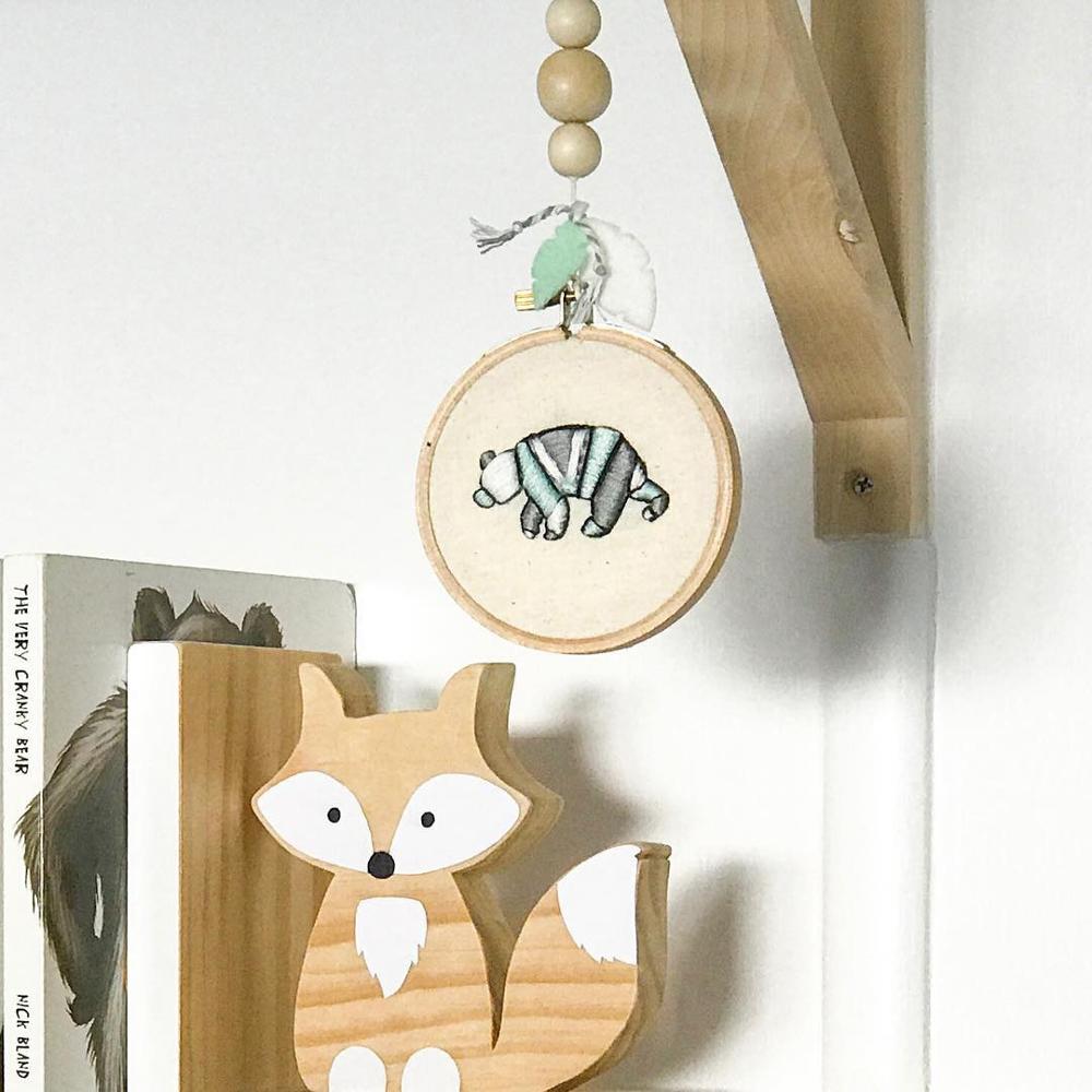 Cute Wooden Fox Figures - oddgifts.com