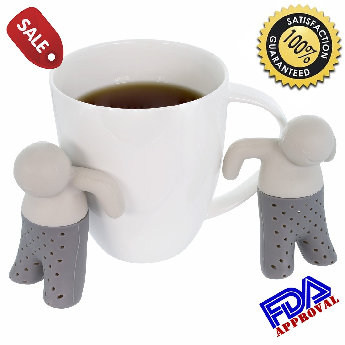 Dipping Man Tea Infuser - OddGifts.com