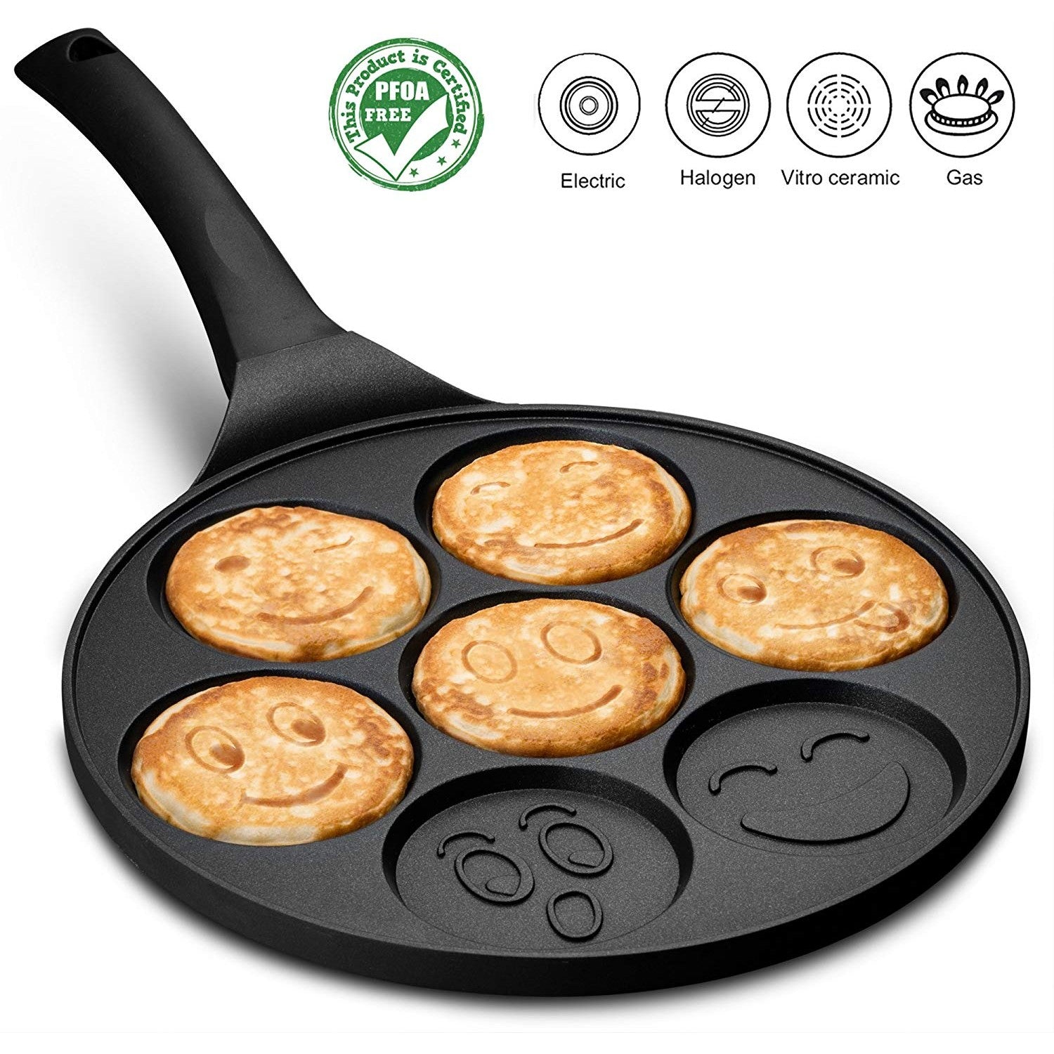 Emoji Smiley Face Pancake Pan - oddgifts.com