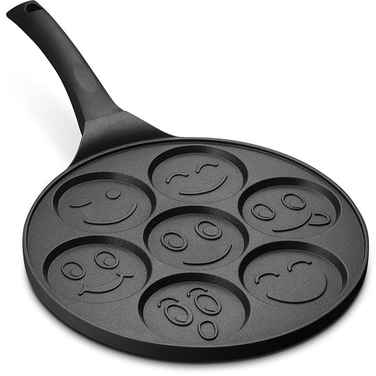 Emoji Smiley Face Pancake Pan - oddgifts.com