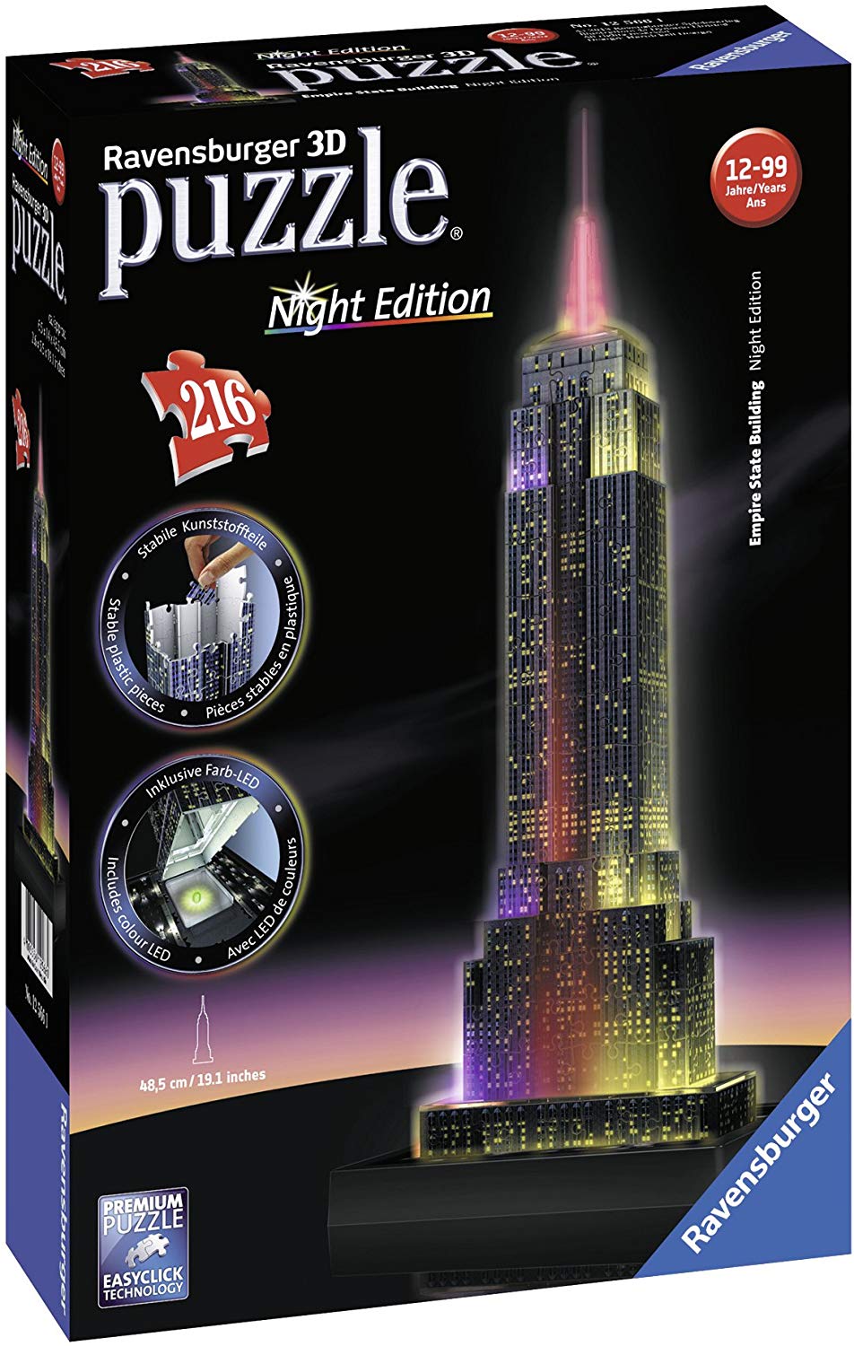 Empire State Building 3D Jigsaw Puzzle - oddgifts.com