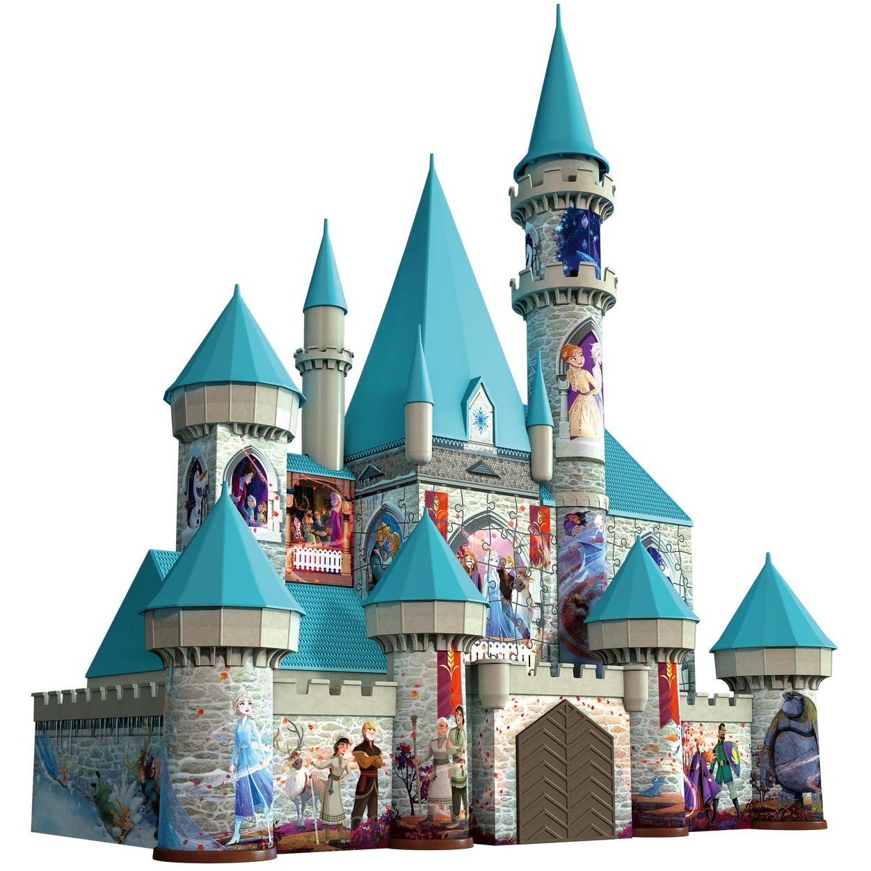 Frozen 2 Jigsaw 3D Castle Puzzle - oddgifts.com