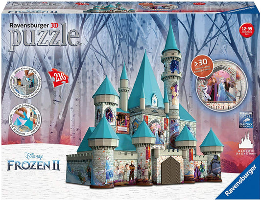 Frozen 2 Jigsaw 3D Castle Puzzle - oddgifts.com