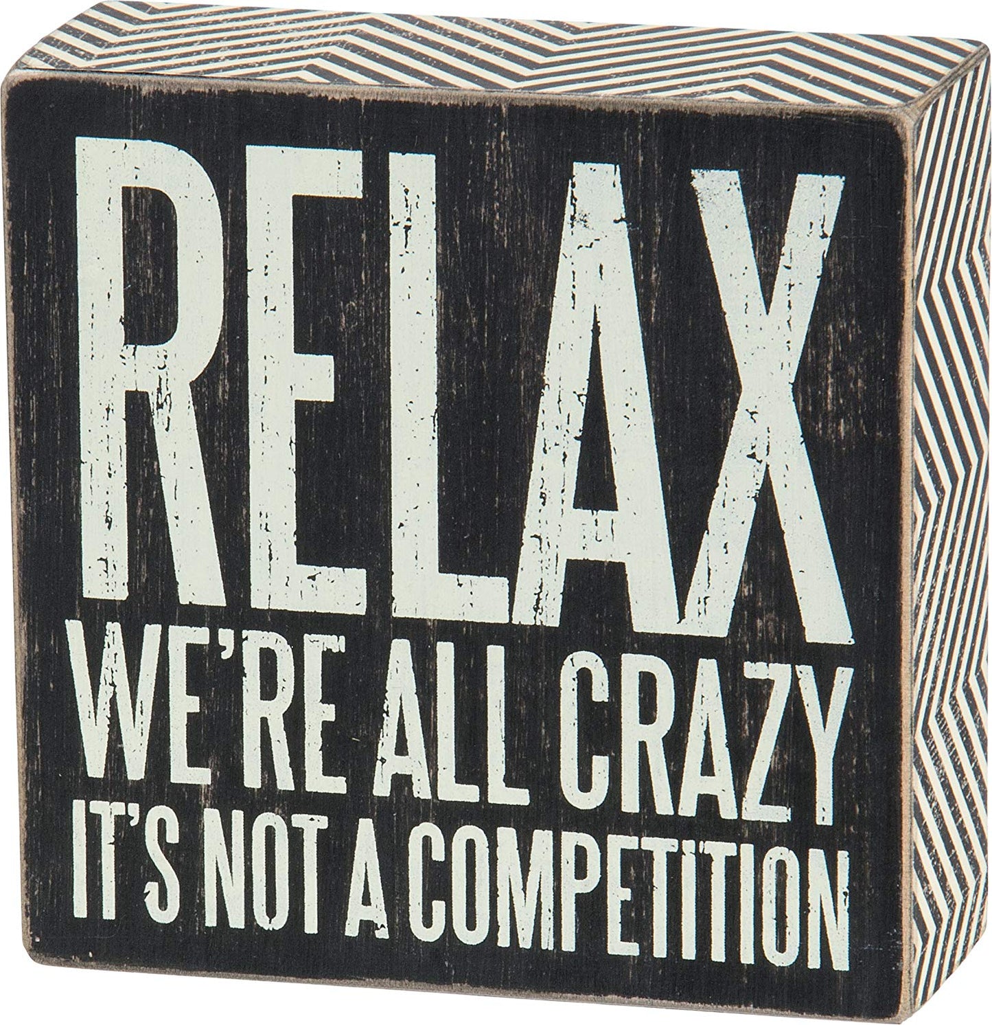Funny Wooden Box Sign - oddgifts.com