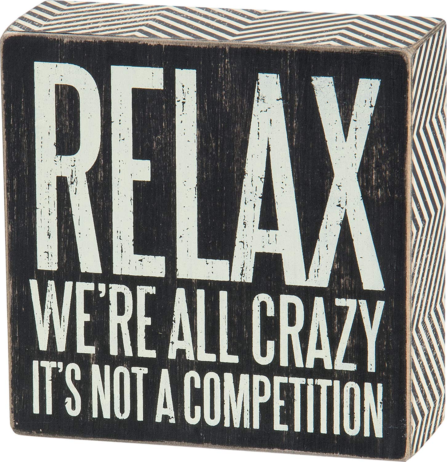 Funny Wooden Box Sign - oddgifts.com