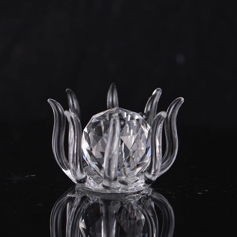 Glass Crystal Mini Octopus Figurine - oddgifts.com