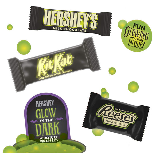 Glow In The Dark Hersheys Candy - oddgifts.com