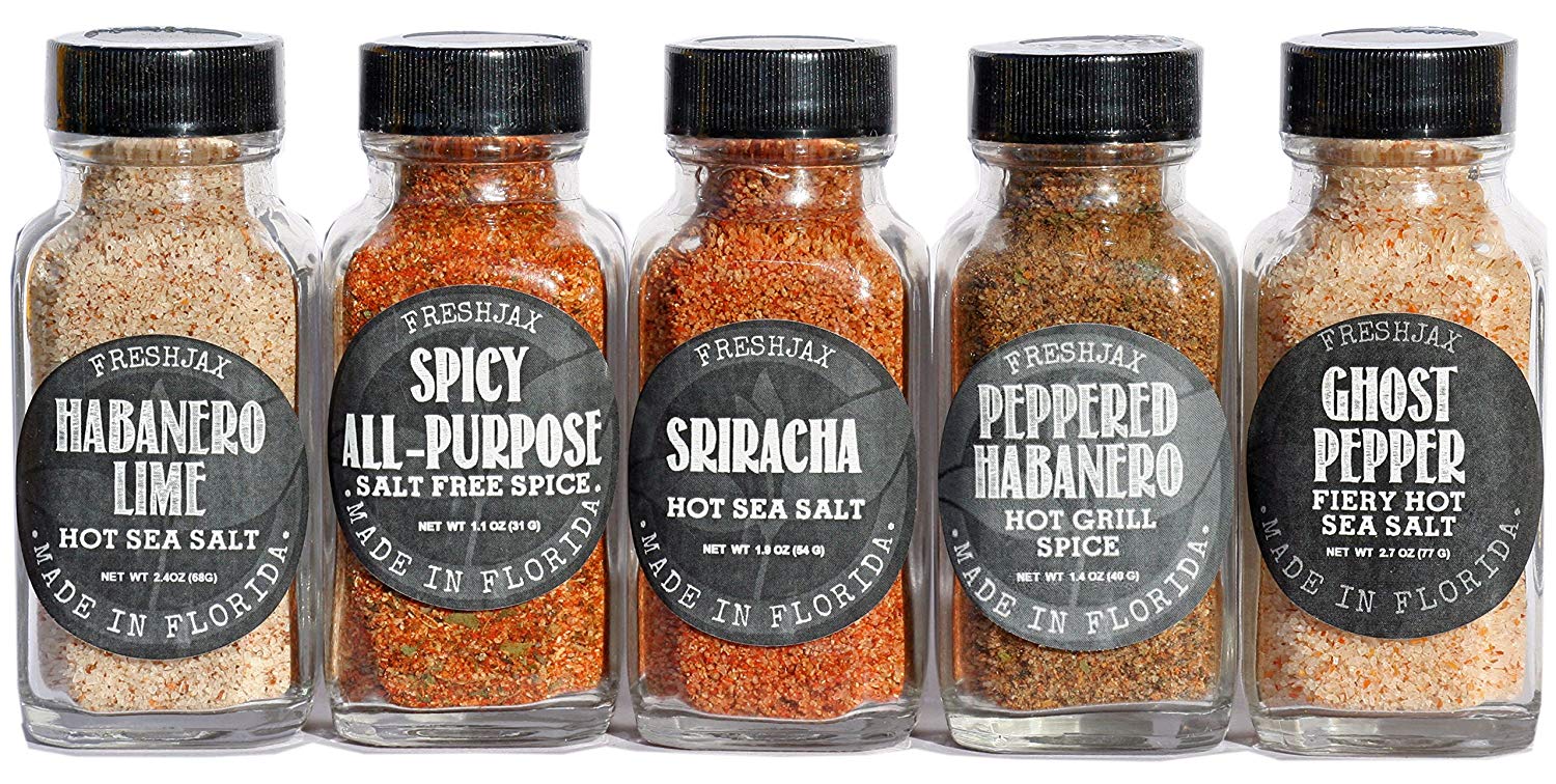 Freshjax Grilling Spice Gift Set, Set of 5