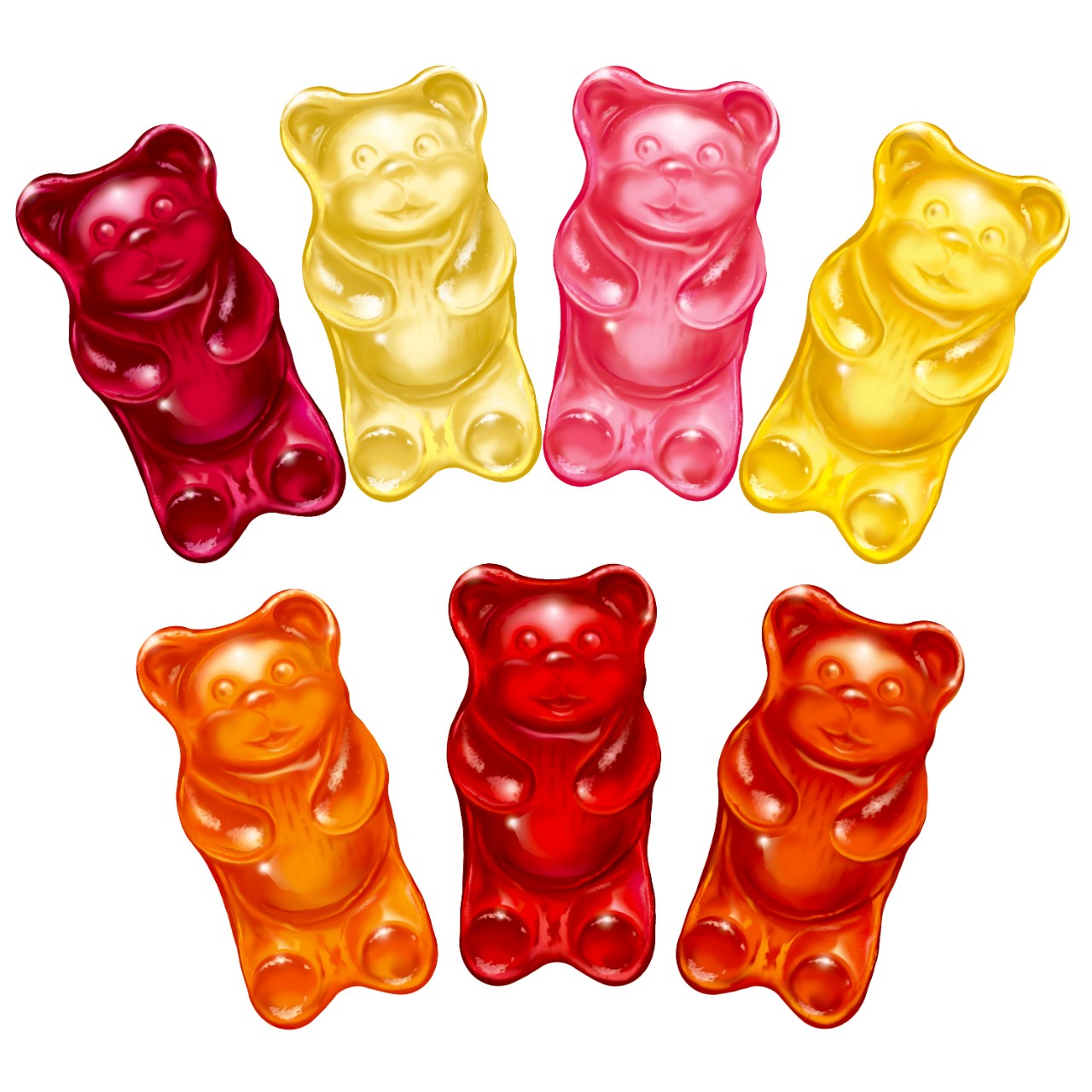 Large Gummy Bear Mold Candy Molds,Silicone Gummy Molds, Candy Mold