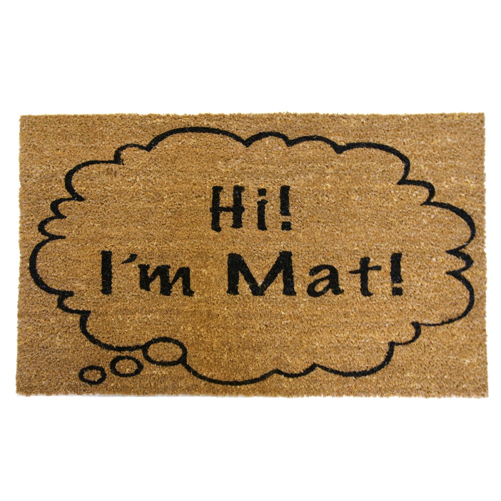 Hi I'm Mat Doormat - oddgifts.com