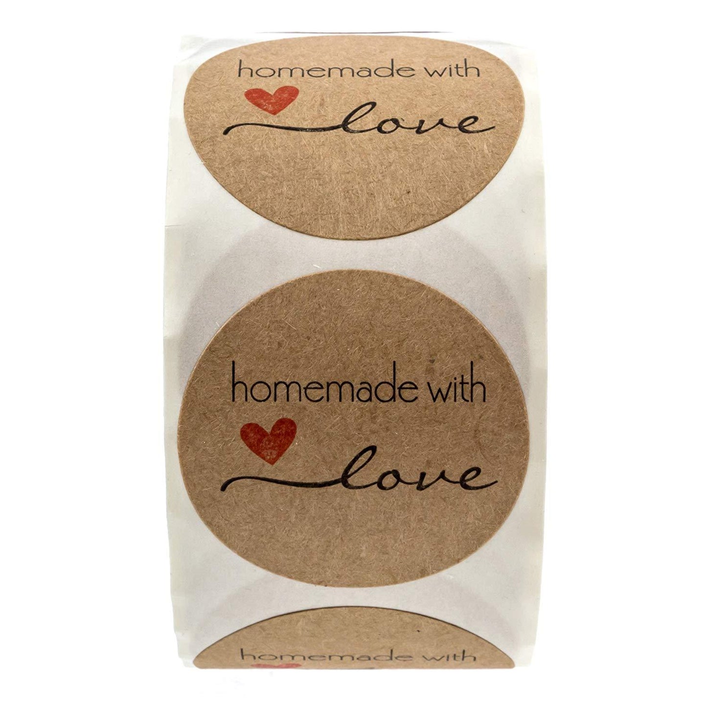 Homemade With Love Stickers - oddgifts.com