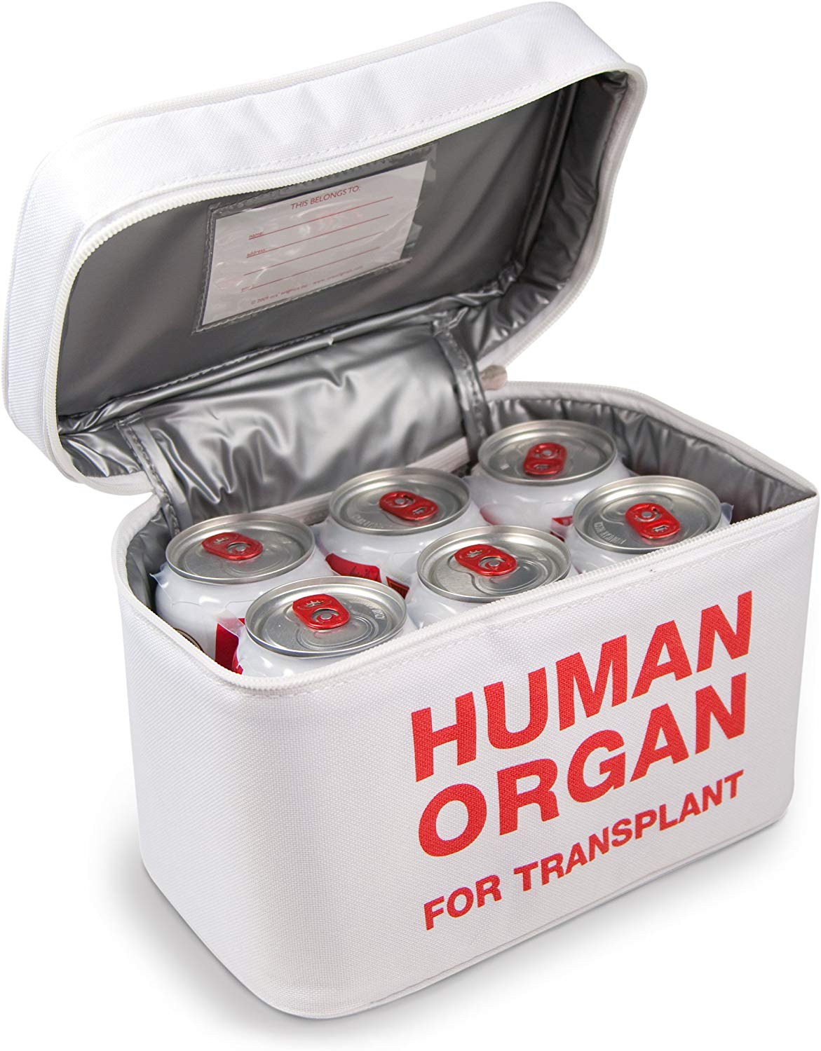 Human Organ Insulated Lunch Bag - oddgifts.com