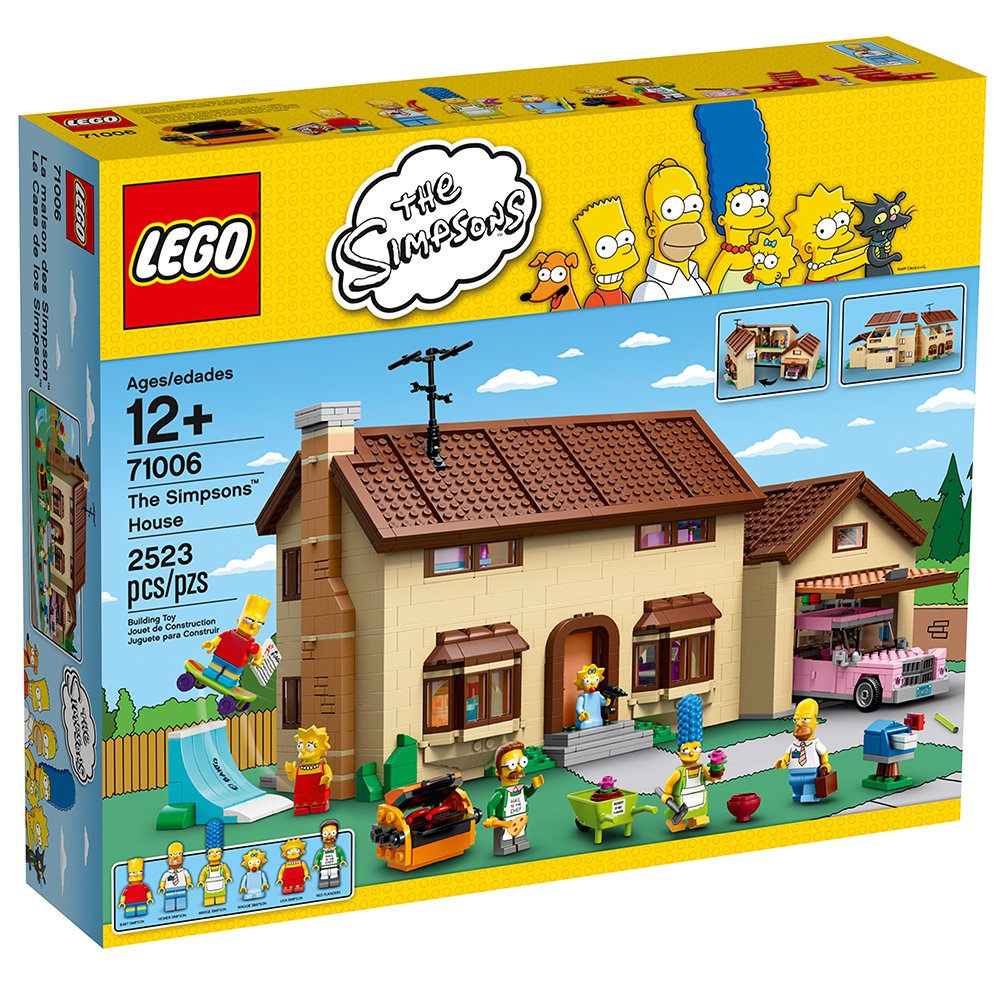 Lego Simpsons House - oddgifts.com