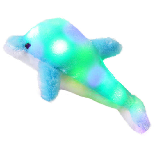 Light Up Dolphin Pillow - oddgifts.com