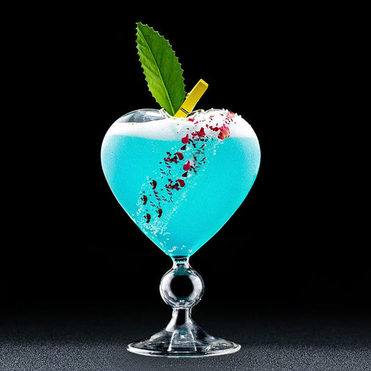 Love Heart Shaped Cocktail Glass - oddgifts.com
