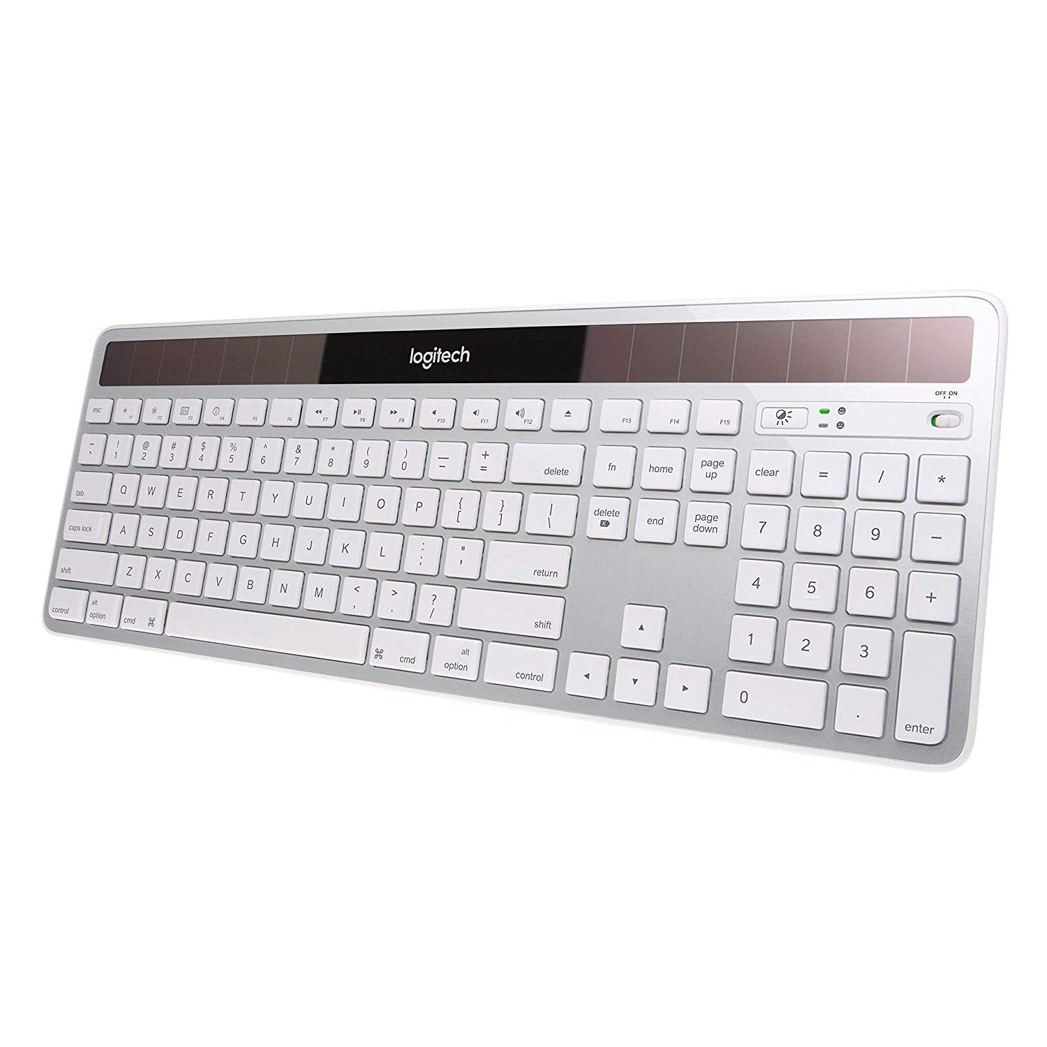 Mac Wireless Solar Keyboard - OddGifts.com