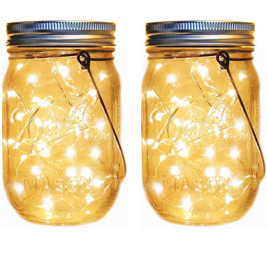 Mason Jar With Fairy Lights - oddgifts.com