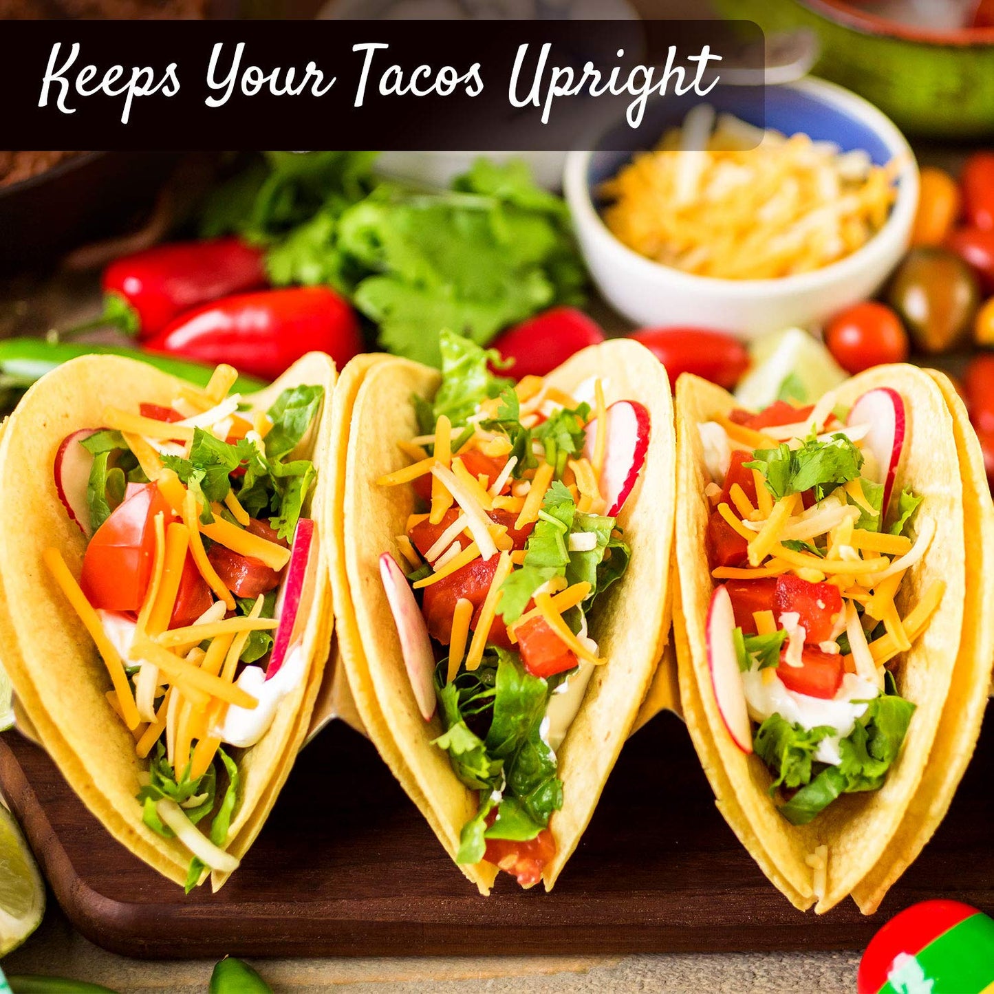 Midelo Kitchen Taco Holder Stand Set - oddgifts.com