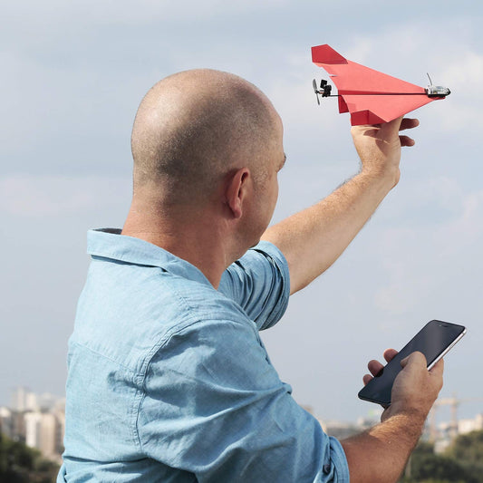 Motorized Paper Airplane - oddgifts.com