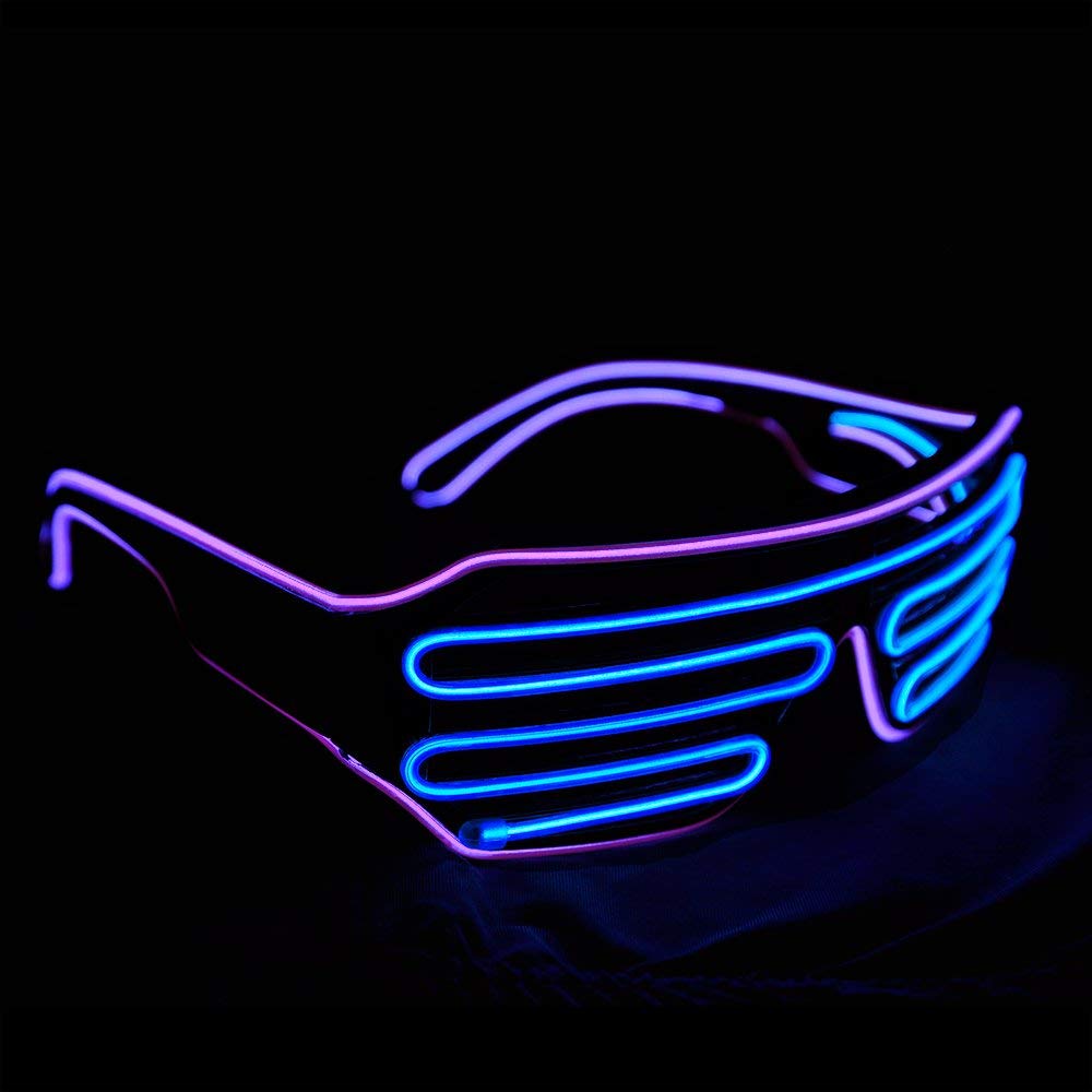 Neon 80's LED Sunglasses - oddgifts.com