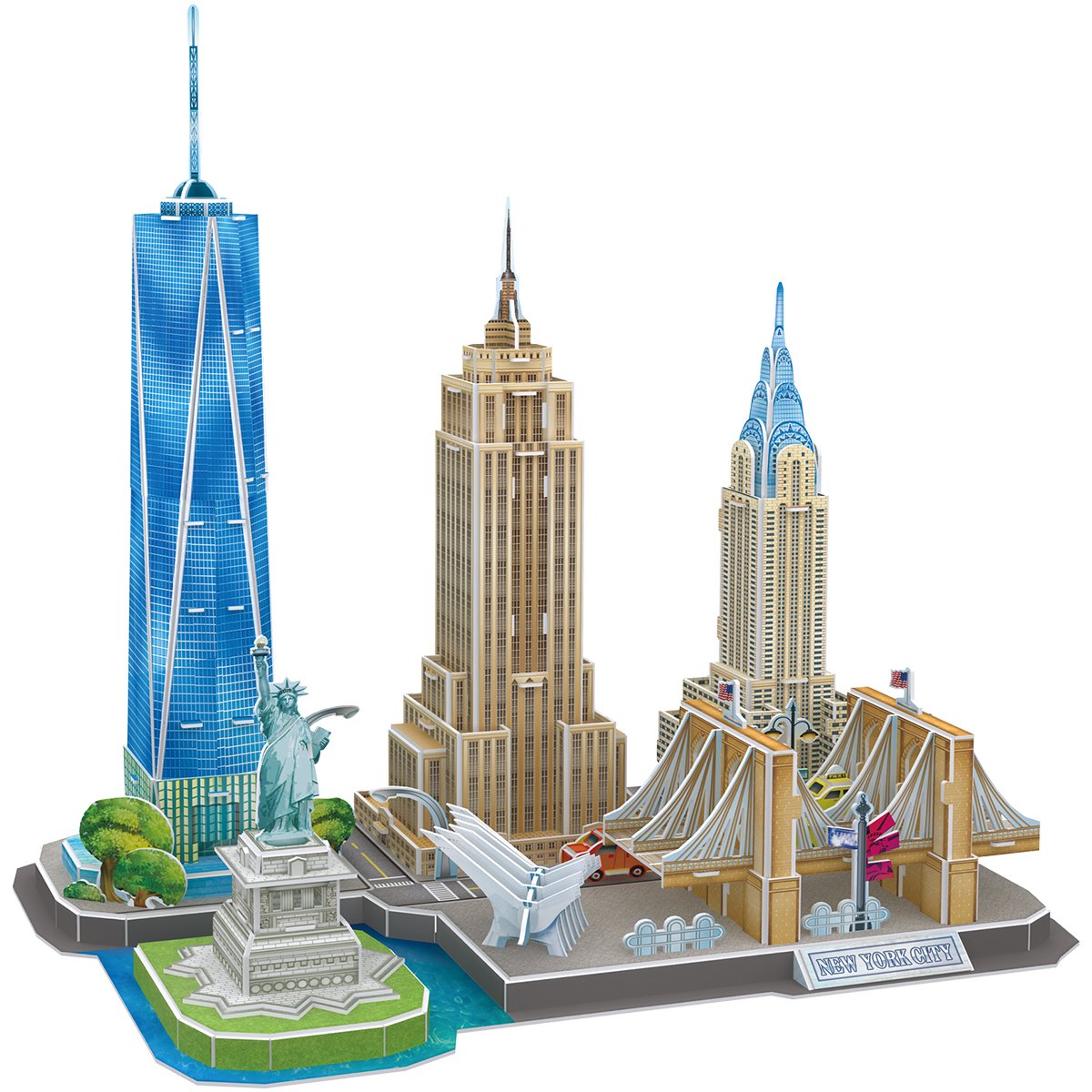New York Cityline 3D Puzzle - oddgifts.com
