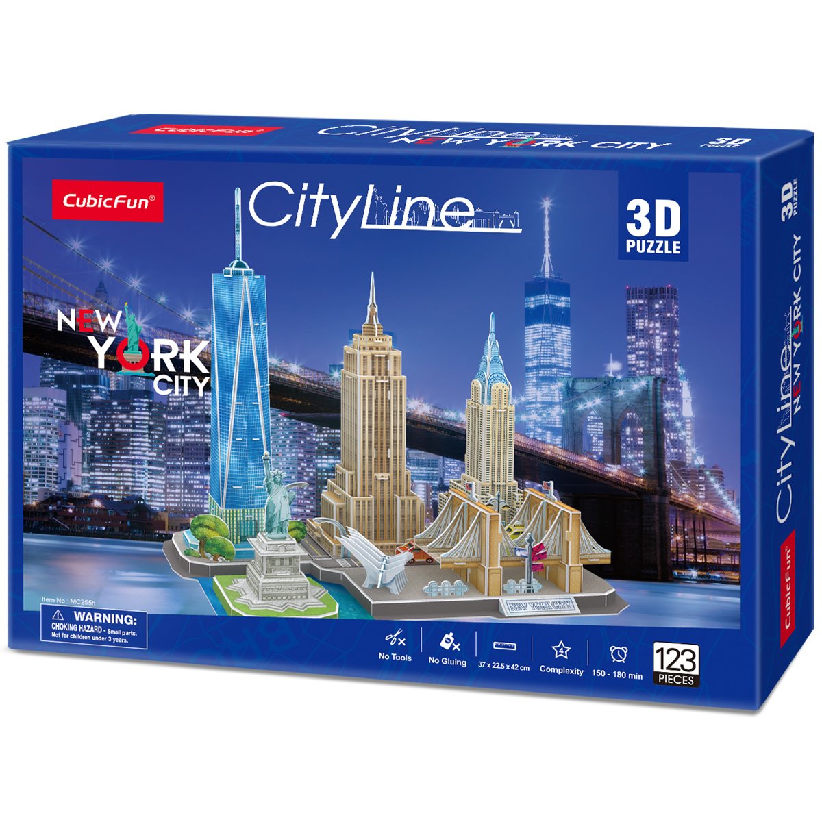 New York Cityline 3D Puzzle - oddgifts.com