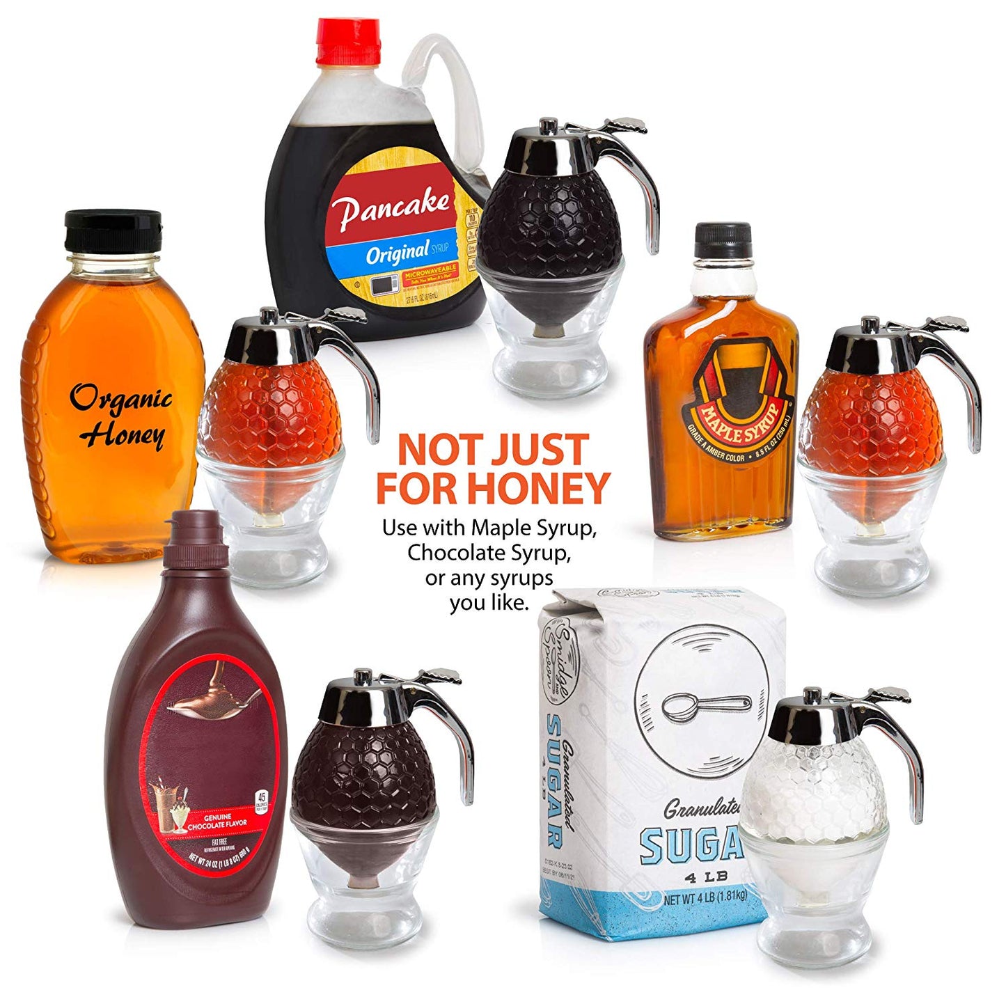 No Drip Honey Dispenser - oddgifts.com
