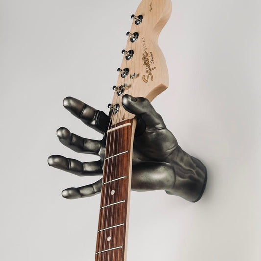 Pewter Antique Guitar Hanger - oddgifts.com
