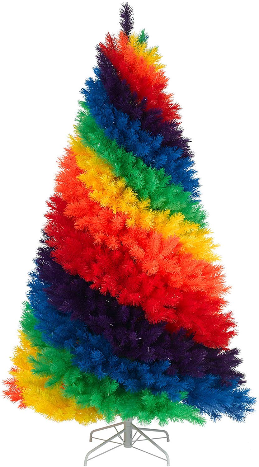 Rainbow Christmas Tree - oddgifts.com