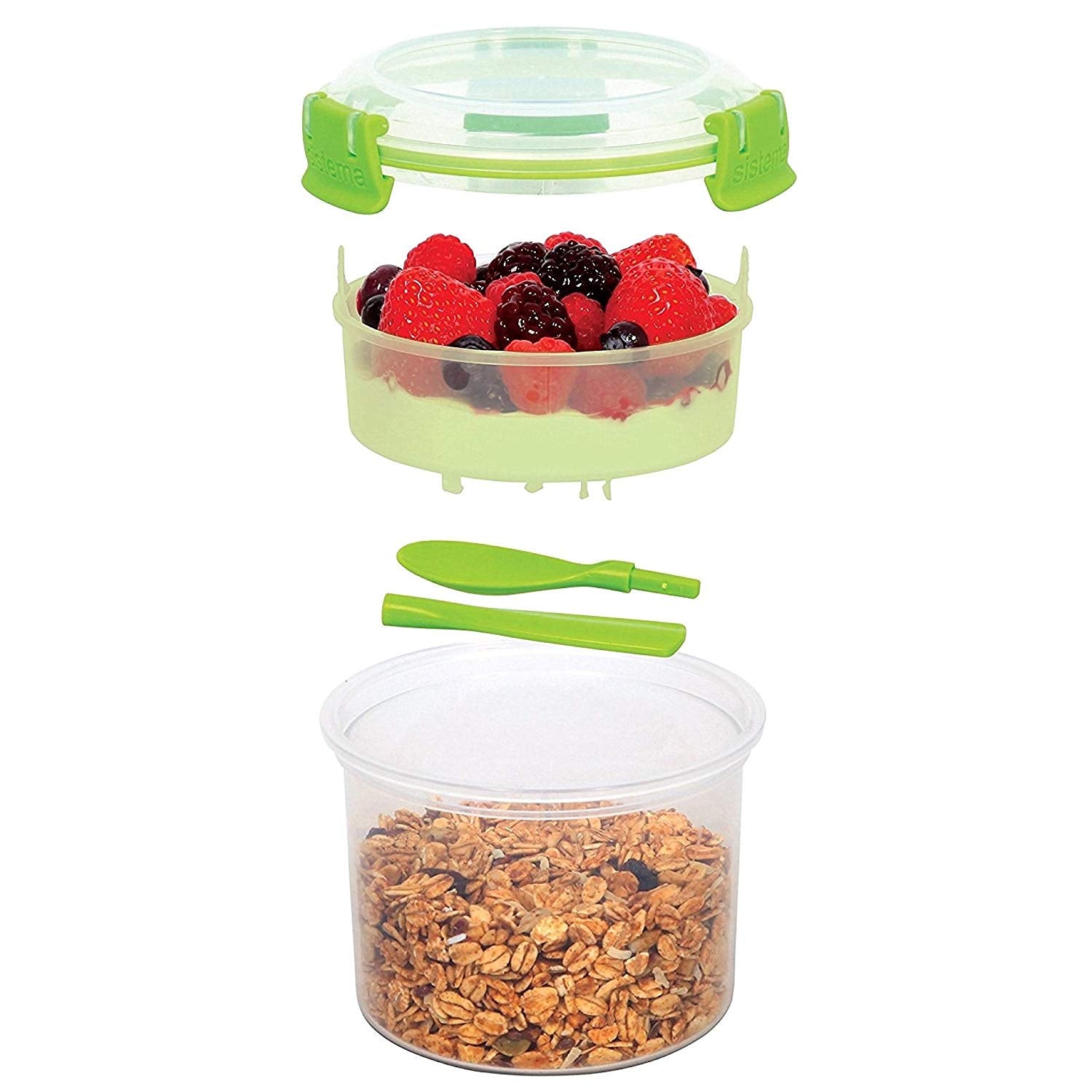 Sistema Breakfast Cereal Bowl to go - oddgifts.com