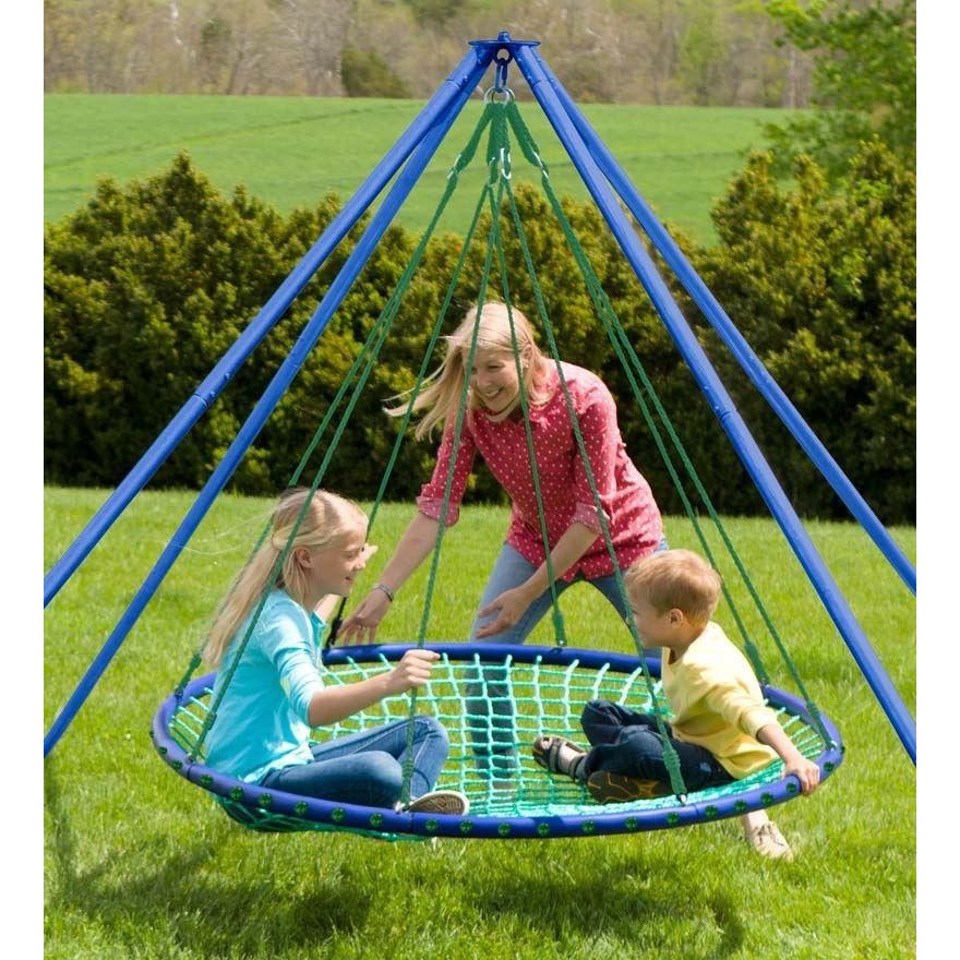 Sky Island Platform Swing for Kids And Adults - oddgifts.com
