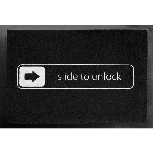 Slide To Unlock Doormat - OddGifts.com