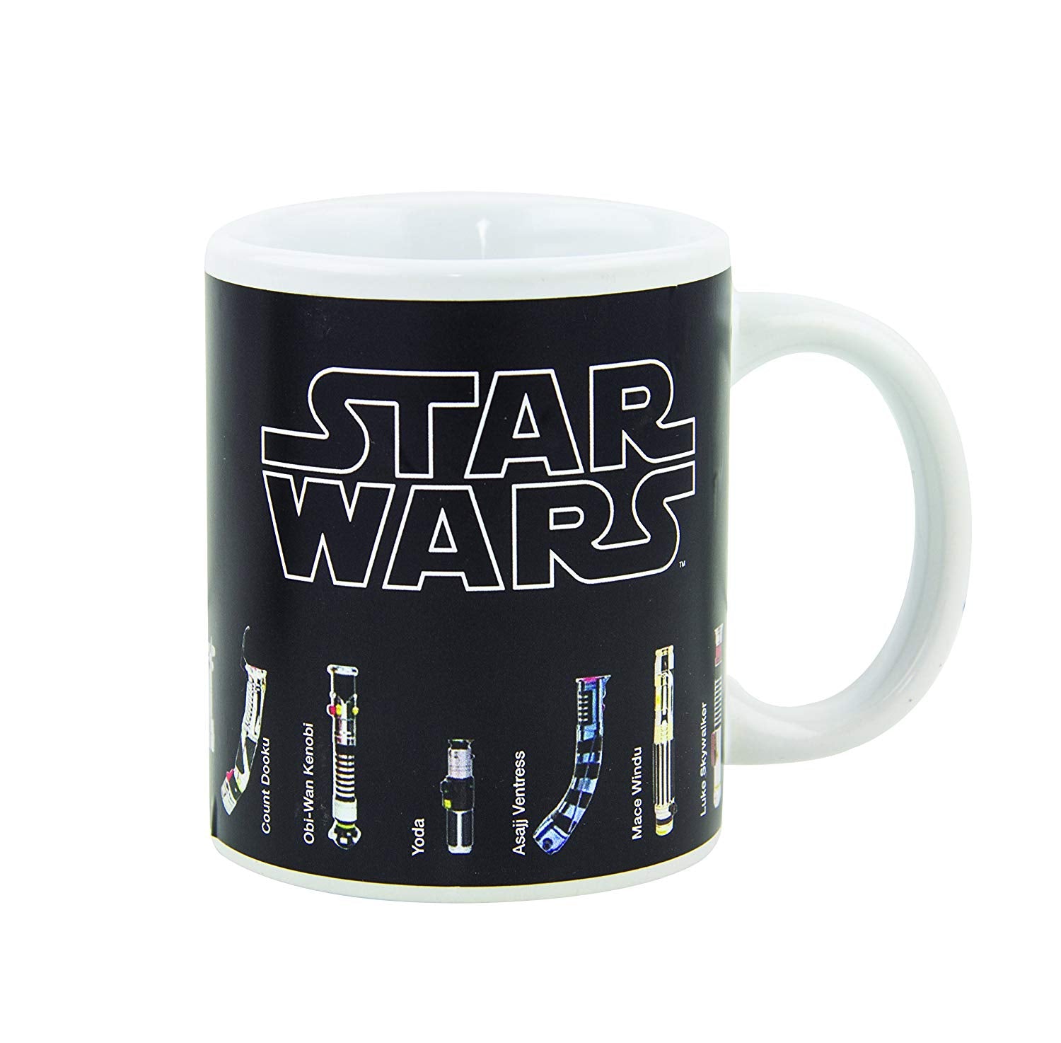 Star Wars Logo Characters heat changing mug