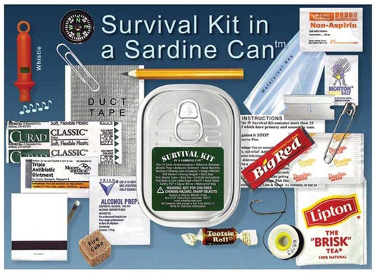 Survival Kit Sardine Can - OddGifts.com