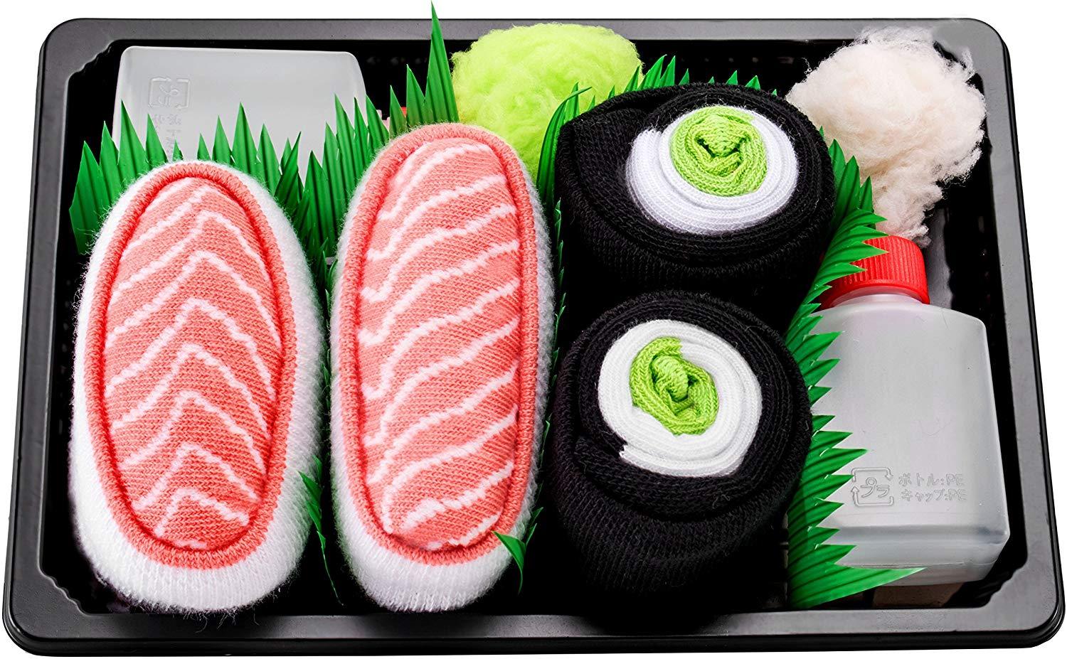 Women's Sushi Socks, Sushi Lover Gift, Funny Food Socks, Novelty Sushi Gifts, Gift Ideas for Women, Funny Sushi Socks for Sushi lovers, Mother's Day